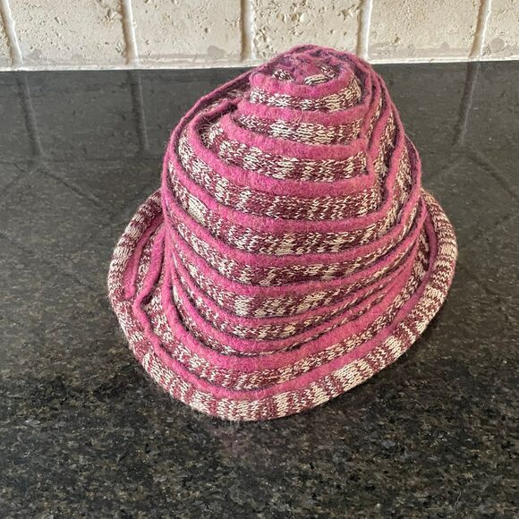 WOOL COMPLIT BY MARISA Made in Italy women's hat - Picture 1 of 5